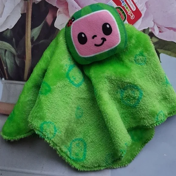 Cocomelon Baby Security Blanket Lovey Plush Soft Toy Doll NEW - Picture 1 of 4